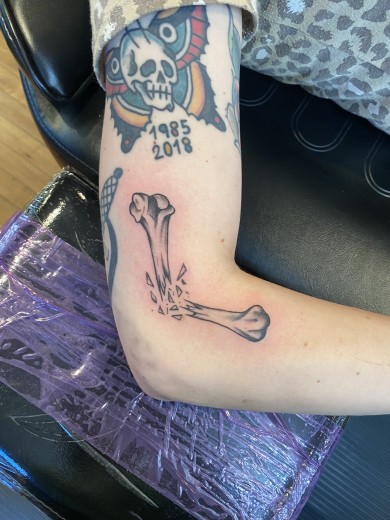 Tattoo work by Mac