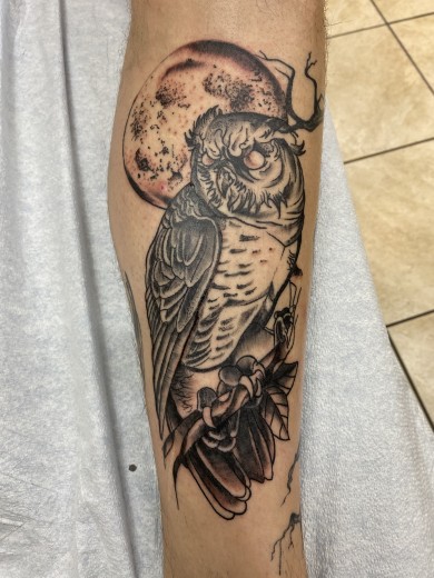 Tattoo work by Mac