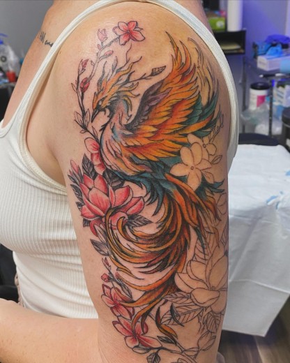 Tattoo work by Mac