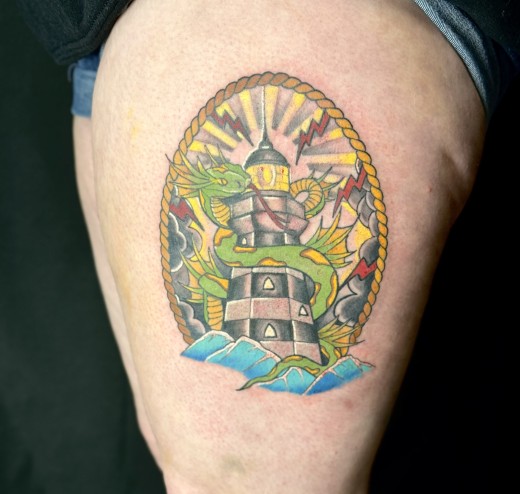 Tattoo work by Mac