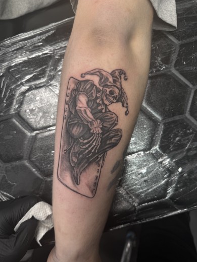 Tattoo work by Mac