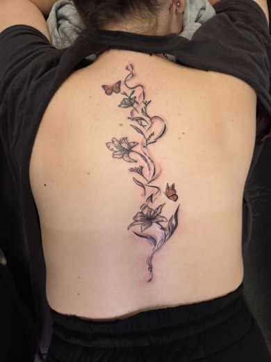 Tattoo work by Dave