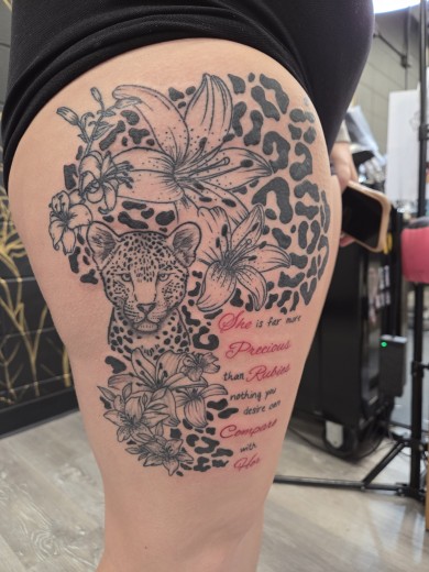 Tattoo work by Dave